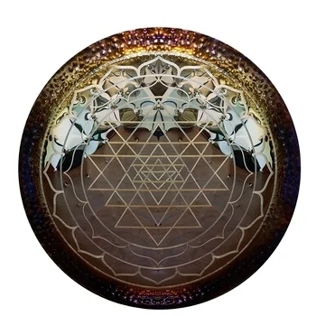 Stainless Steel Colorful Gongs Handmade Customized 85 cm Gong