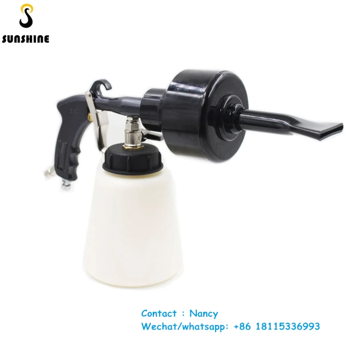 Automotive High Pressure Washer Portable Car Wash Foam Interior Deep Cleaning Machine Gun