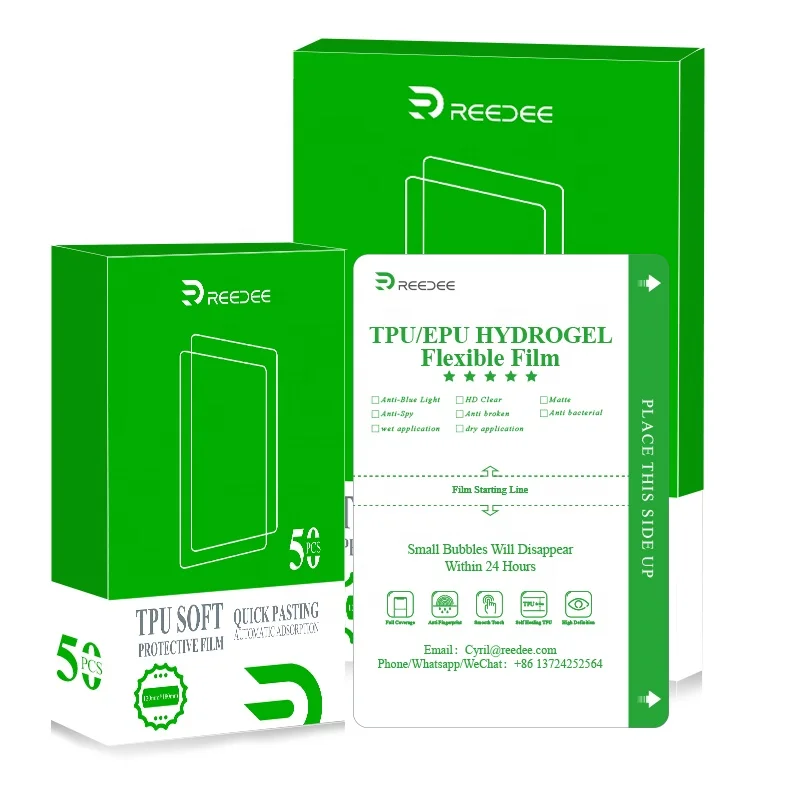 Screen Protector Cutting Machine Sheets Wholesale Privacy Hydrogel Screen Protector Film Cutter Sheets for Cutting Machine