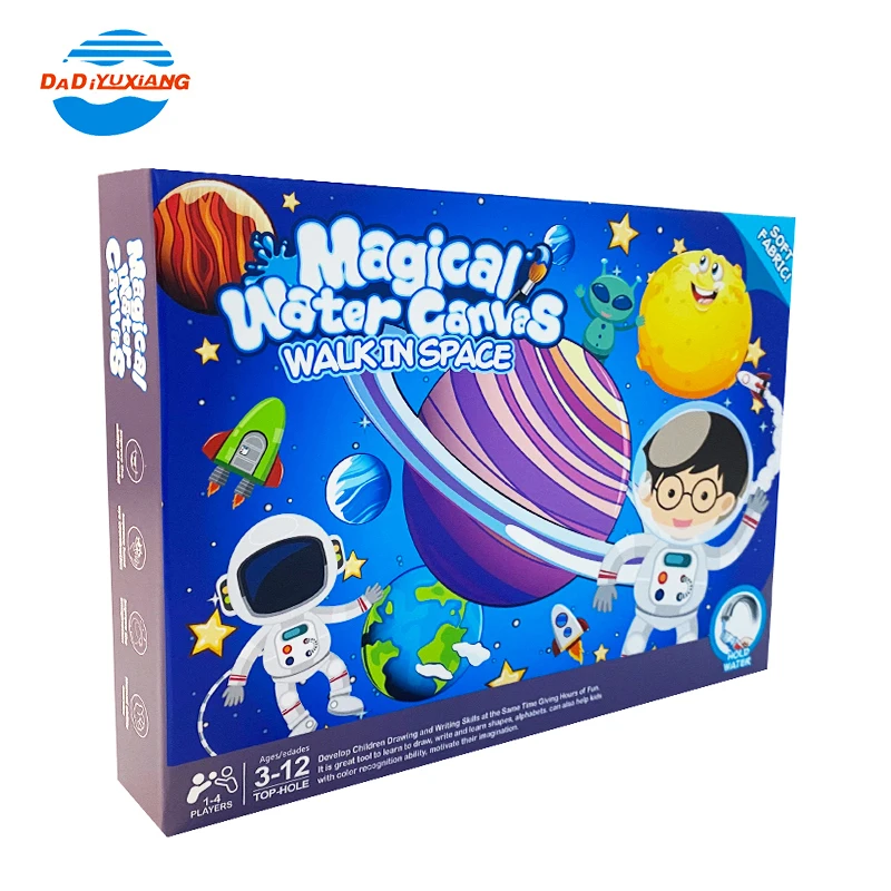 Walk In Space 2023 Hot Selling New Design Kids Doodle Mat Drawing Water Mat