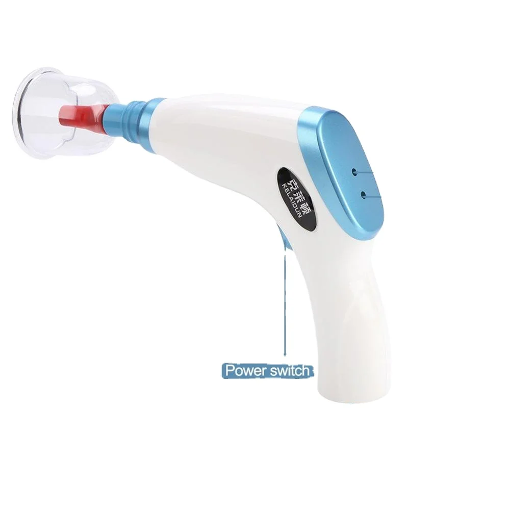 
OCELL Chinese traditional medicine Glass and Rubber Therapy Electrical Vacuum cupping household use rechargeable body one set 