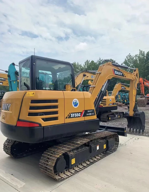 6Ton Sy60C Mini Bucket Sany Crawler Excavator