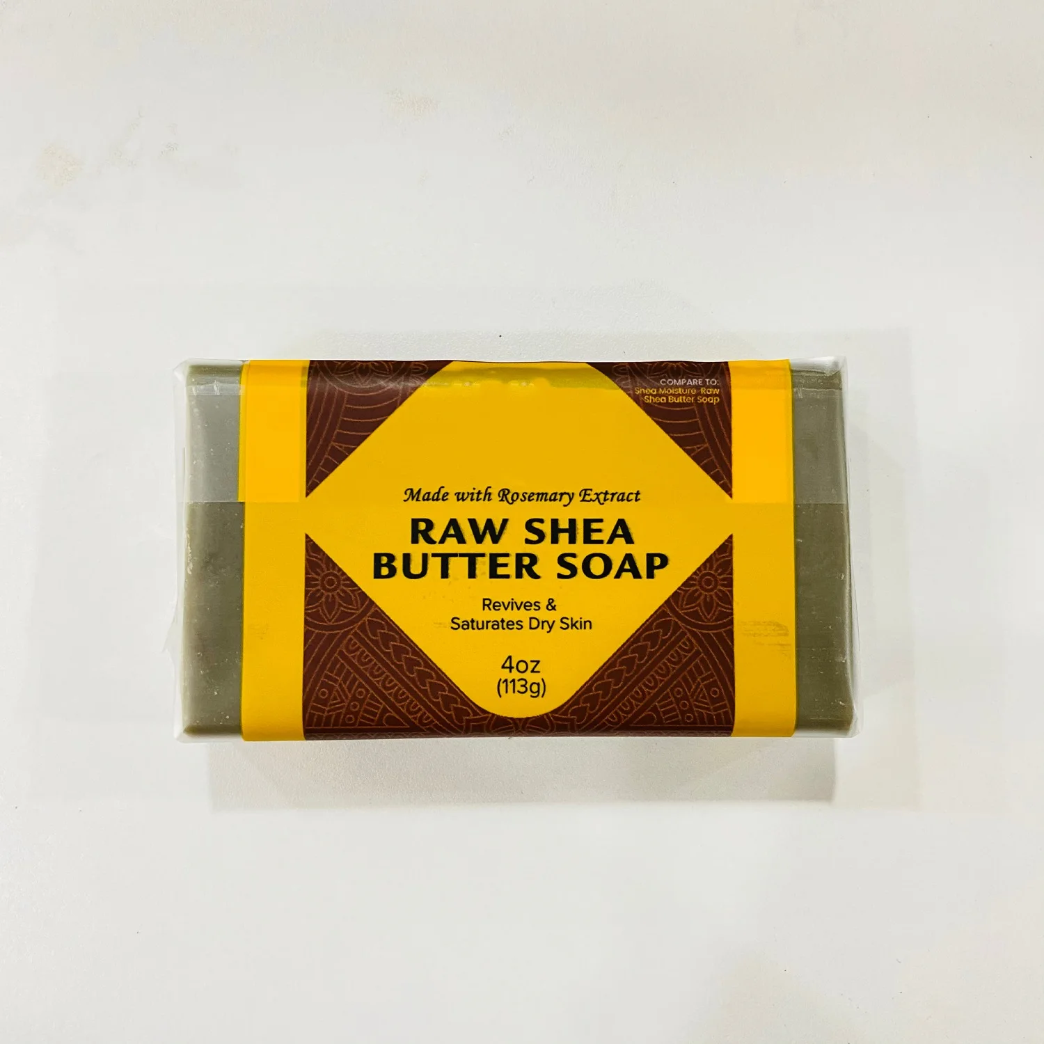 113g RAW SHEA BUTTER SOAP TOILET BATH SOAP