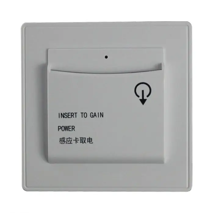 Smart Card Star Hotel Rooms To Gain Power Saving Switch  M1 Card Insert For Power Switch