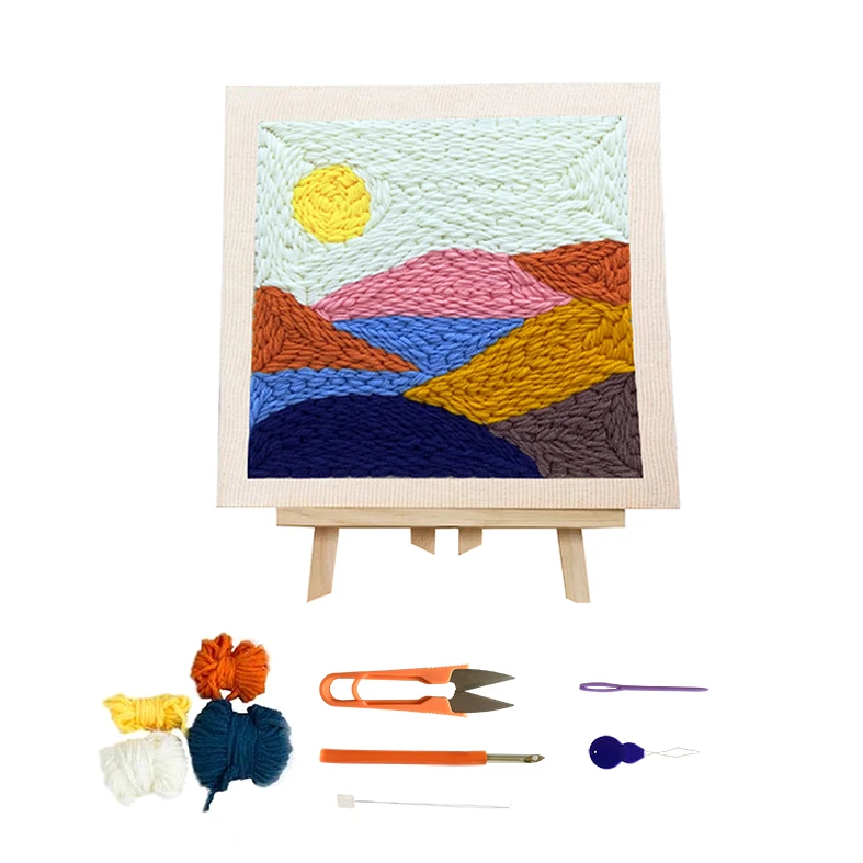 DIY Handmade Embroidery Kits Landscape Cross Stitch Supplies Wholesale