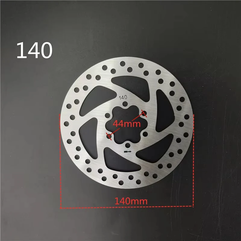 ZOOM Cycling Stainless Steel Brake Rotor 110/120/140/160/180/203mm MTB Road Bike Disc with Bolts Brake Disk