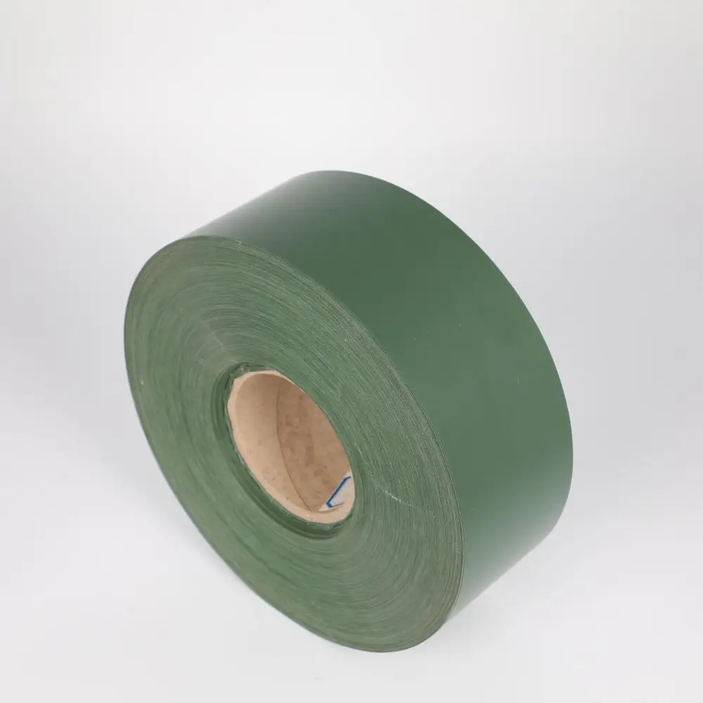 Manufacturer Wholesale Green PVC Film Sheet in Rolls Artificial Christmas Trees Grass Fence Materials