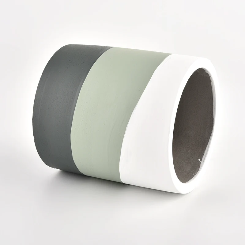 12oz cement candle jar for making wholesale