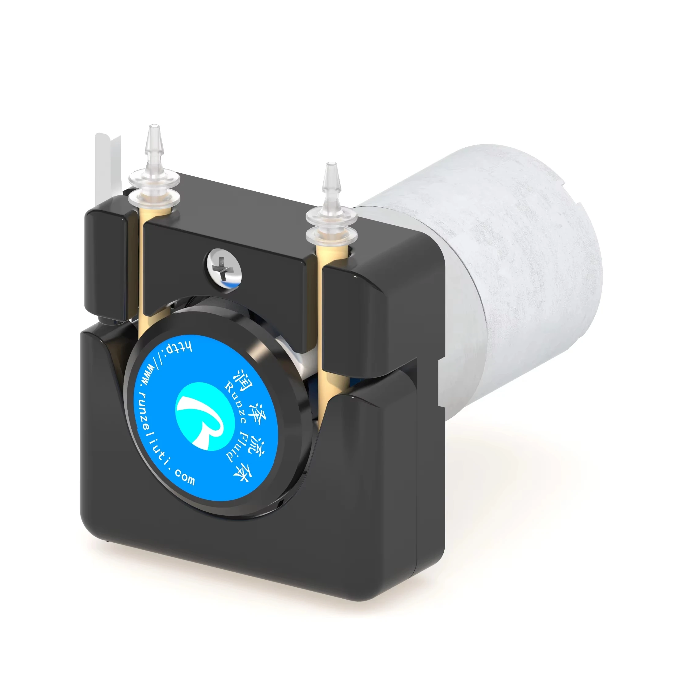 Runze 12V 24V DC Motor Peristaltic Pump For Micro Liquid Dosing OEM Customized Support