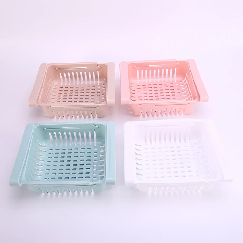 
Hot Selling Soft Touch Sundries Refrigerator PP Storage Box With Handle 