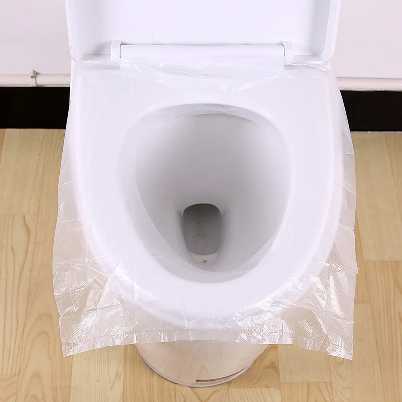 High Quality Disposable Individual Travel Toilet Seat Cover Custom Waterproof Plastic Fabric Personal Use High Bathrooms