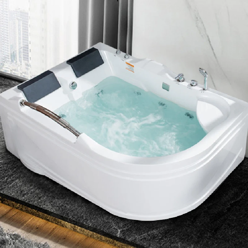 Hot sale for Hotel and home massage bath tubs with high quality acrylic air&whirlpool bathtub