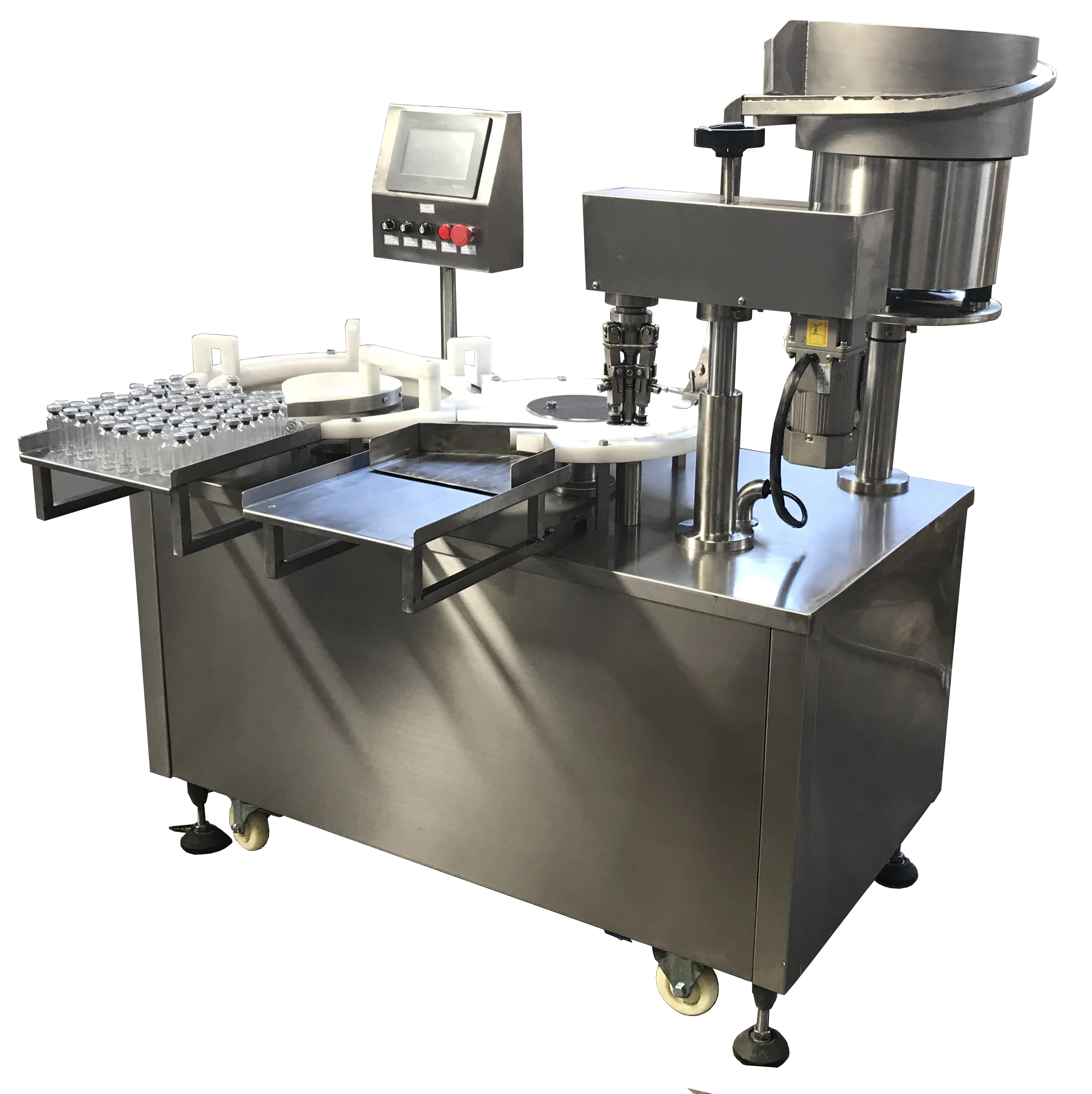 KGF-40 Schering penicillin Small-Scale vials bottles  Measuring Liquid Filling freeze-drying capping and sealing Machine