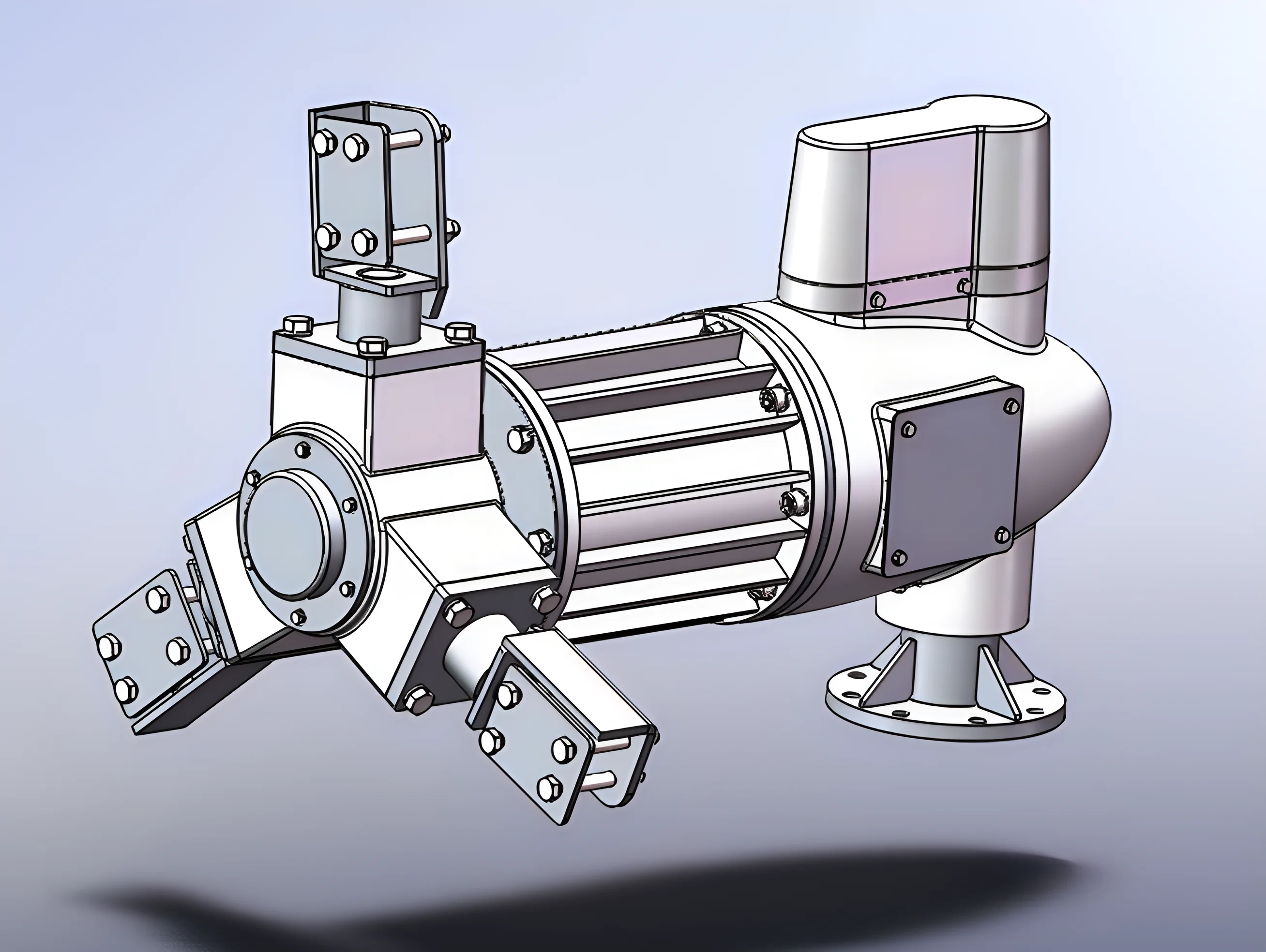 High Output Low Start Speed Pitch Control Horizontal Axis 5kw Wind Turbine generator power station