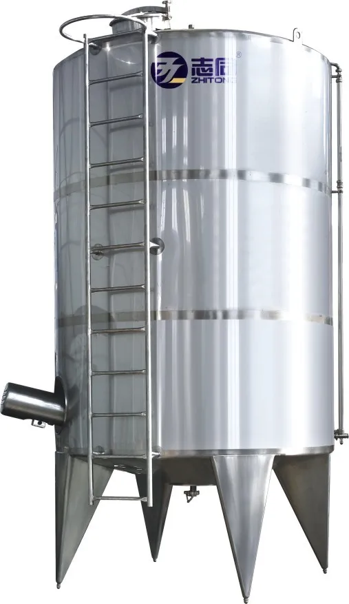 Zhitong 20000 liter 304/316L stainless steel storage water tank big capacity OEM