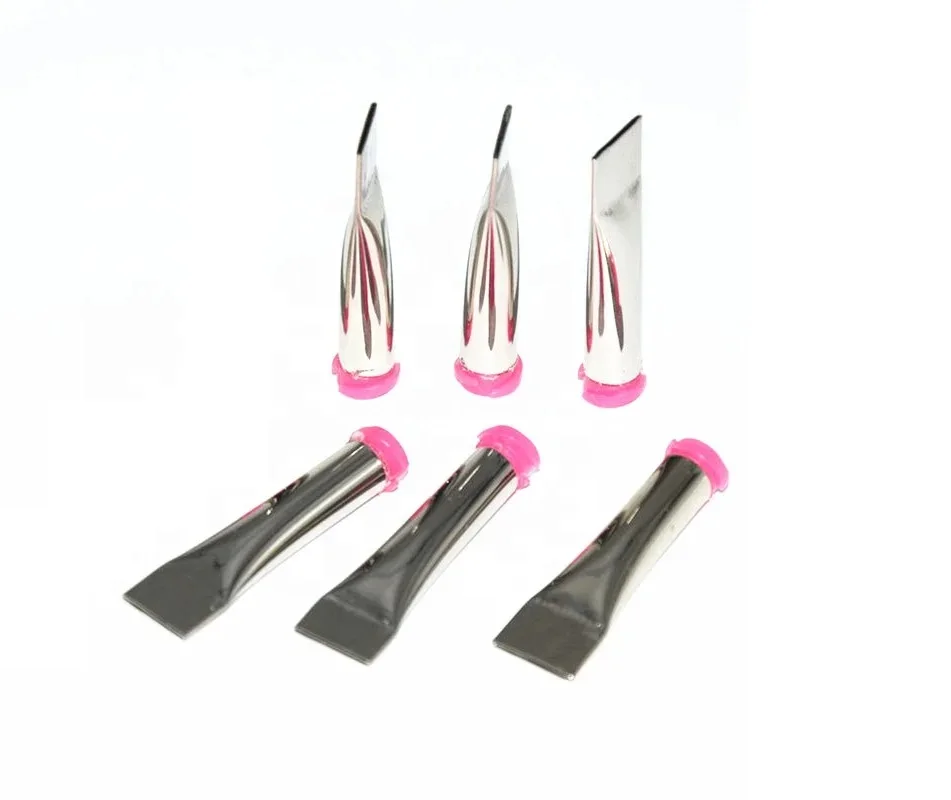 Large flat needle precision dispensing machine EFD needle plastic seat screw stainless steel dispensing tube needle flat nozzle