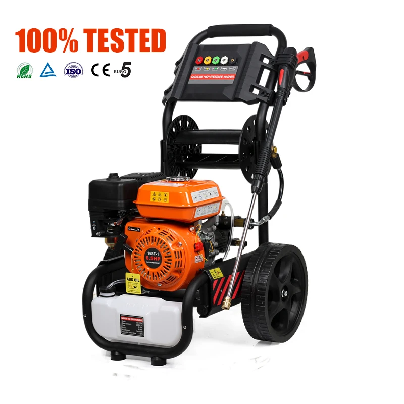 Бизон импорт 9Lpm 210Cc 7Hp бензин 180 бар 2600 Psi производство электроэнергии Высокого Давления