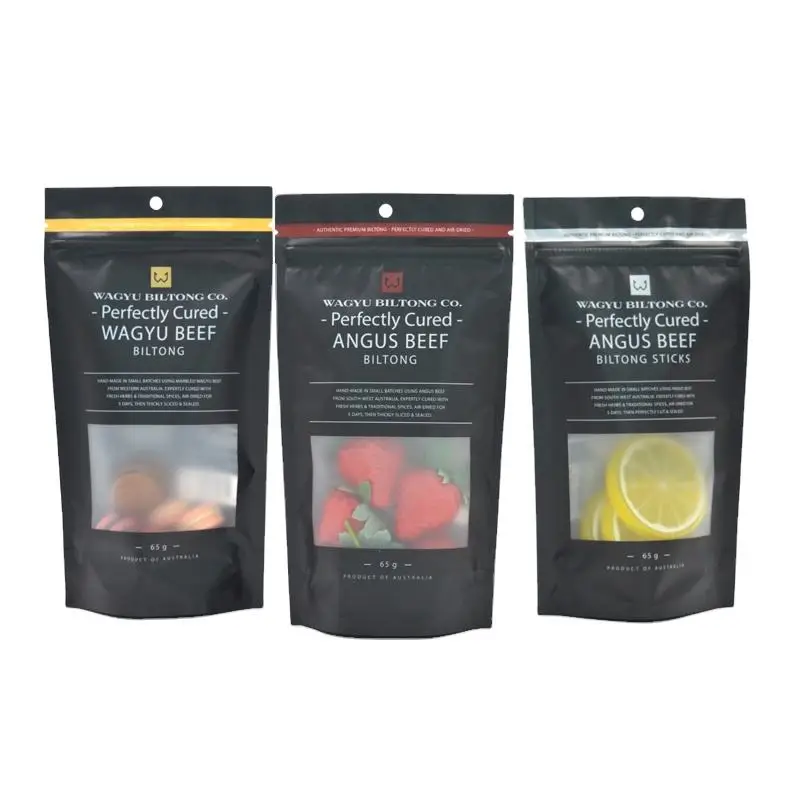 Wholesale Custom Logo Plastic Snack Mango Dried Fruit Package Pouch Dry Food Packaging Bag