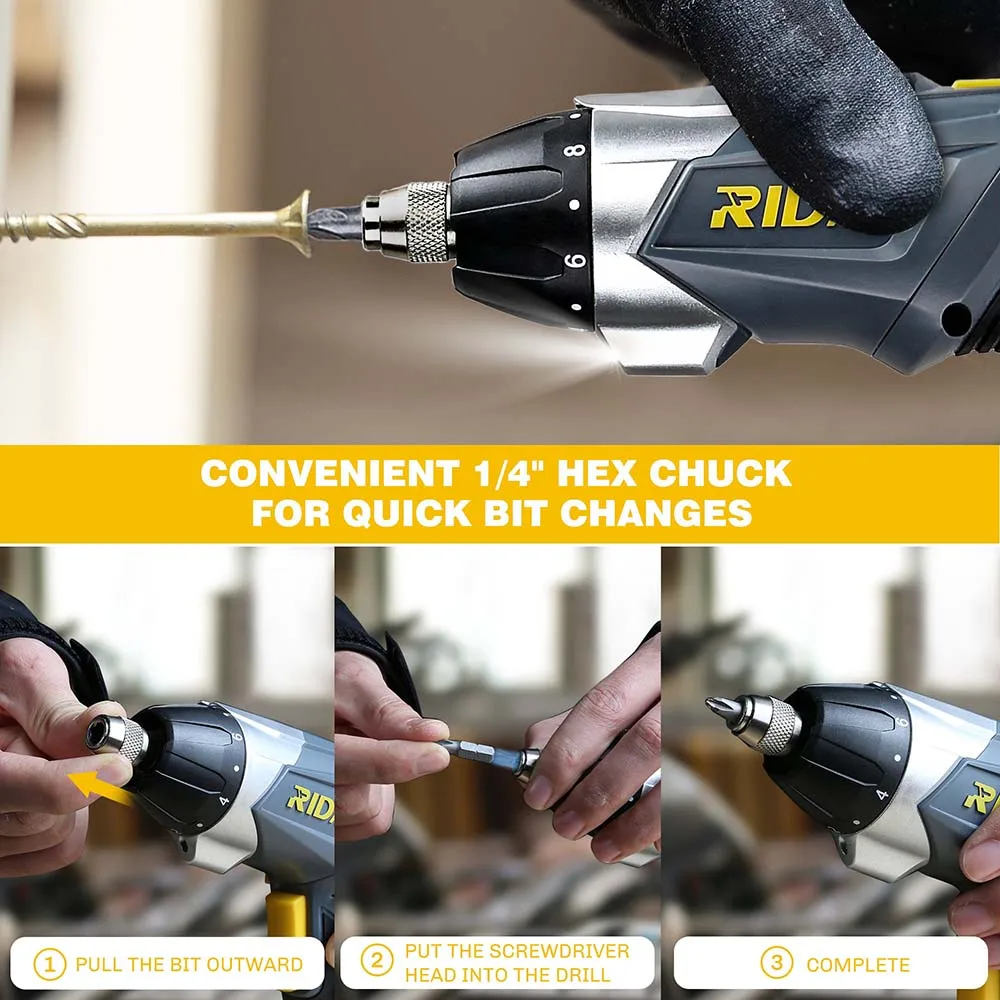 4.8V Li-ion Battery 45pcs per set Two model Cordless Screwdriver Mini Power Electric Screwdriver