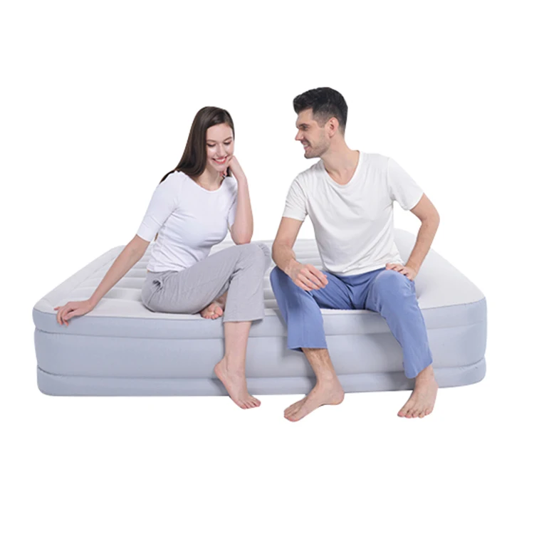 Cheap Price Inflatable Bed Mattress Queen Size Air Bed Mattress with Built in Electric Pump