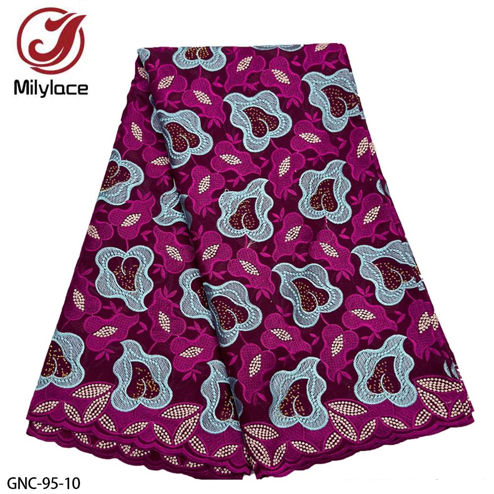 Switzerland Swiss Voile Lace Fabric 100% cotton African French Swiss Cotton Voile Lace Fabric