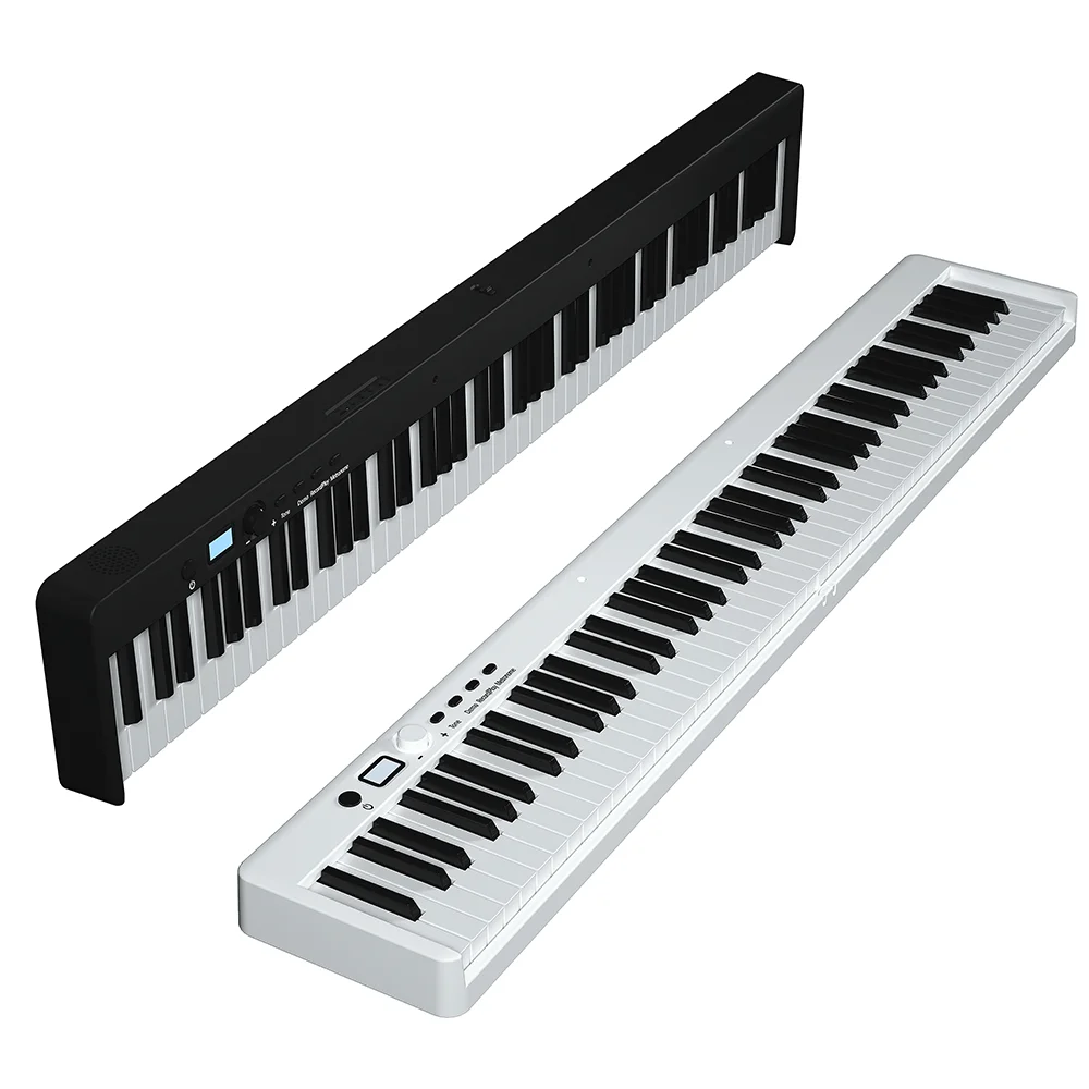 BX-20 new foldable piano 88 keys upgrade portable piano midi piano for traveler musician easy to carry away and put in car