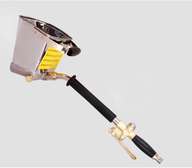 Mortar Cement Spray Gun With 4-5L Hopper Bucket Wall Sprayer Stucco Plaster Cement Paint Hopper Guns Concrete Stucco Plaster