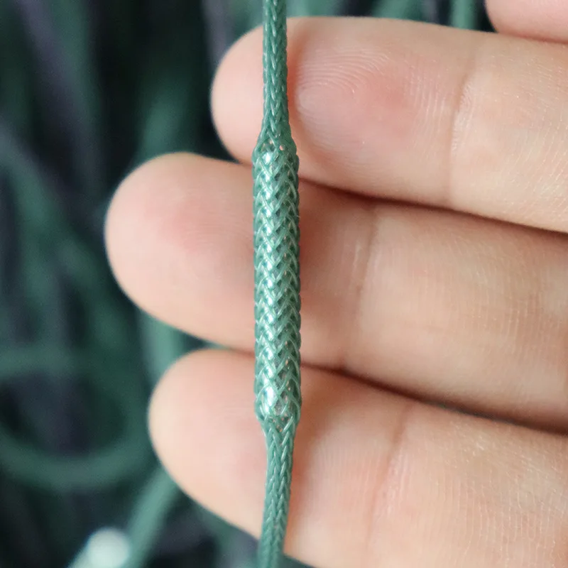 factory selling 3 layer single double knotted nylon monofilament  with floating fish trap Rede De Pesca nylon net 25m gill net
