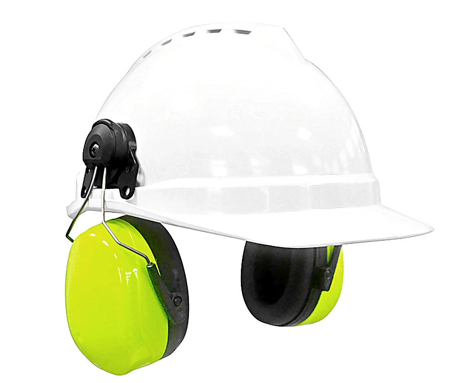ANT5PPE Comfortable Hearing Protection Anti-drop Ear Protectors Helmet Attachable Earmuffs for Construction Hard Hat