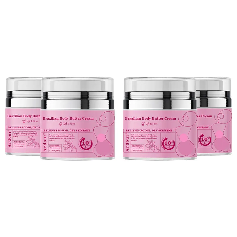 Helps Reduce the Appearance of Cellulite  for a Lifted and Firm-looking Derriere Brazilian Body Butter Cream