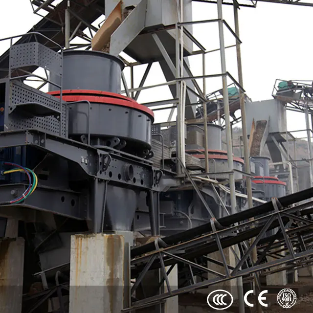 Small quartz vsi vertical shaft impact crusher rock crusher sand make machine from stone