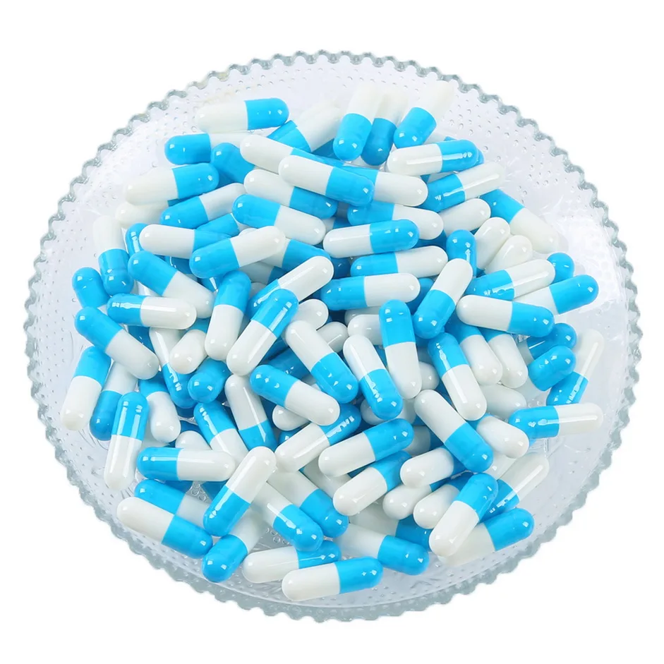 High quality empty gelatin capsule shell capsule pills size 0 1 2 3