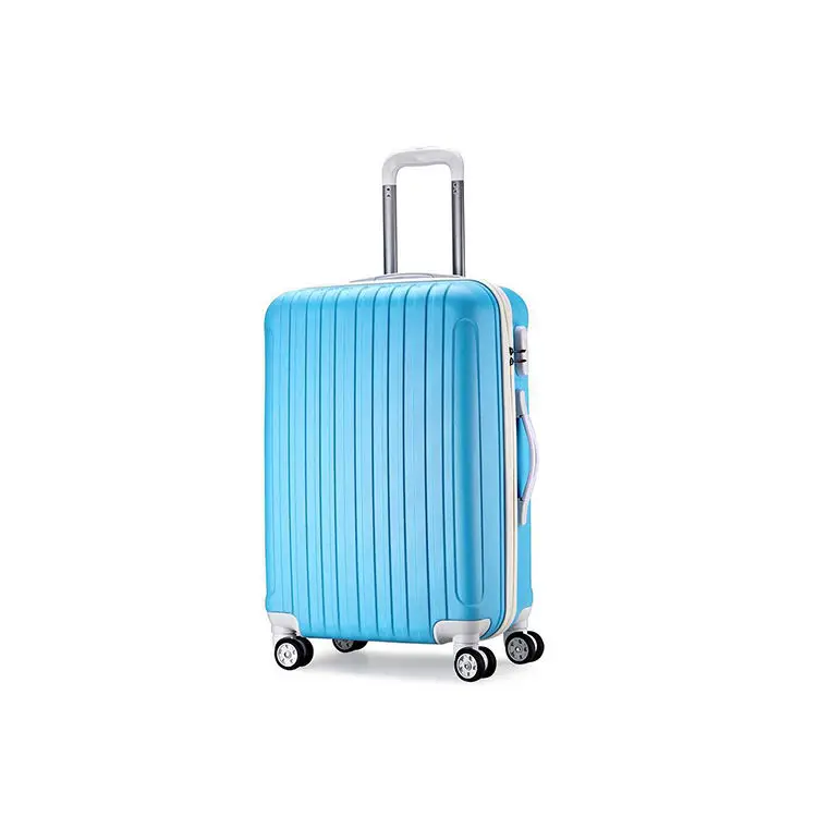 High Quality Custom Durable Unisex Travel Abs Trolley Suitcase Luggage Sets with 9 Colour