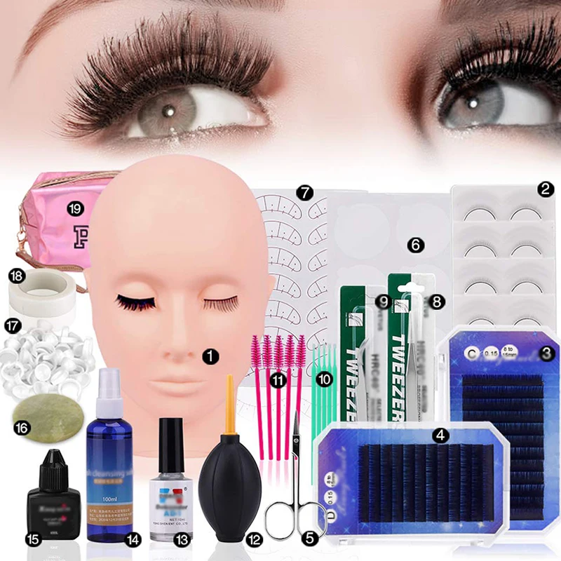 Набор инструментов для наращивания ресниц, профессиональные инструменты для наращивания ресниц