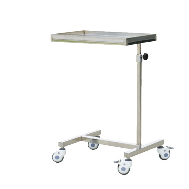 Mayo table stainless steel material medical trolley factory price