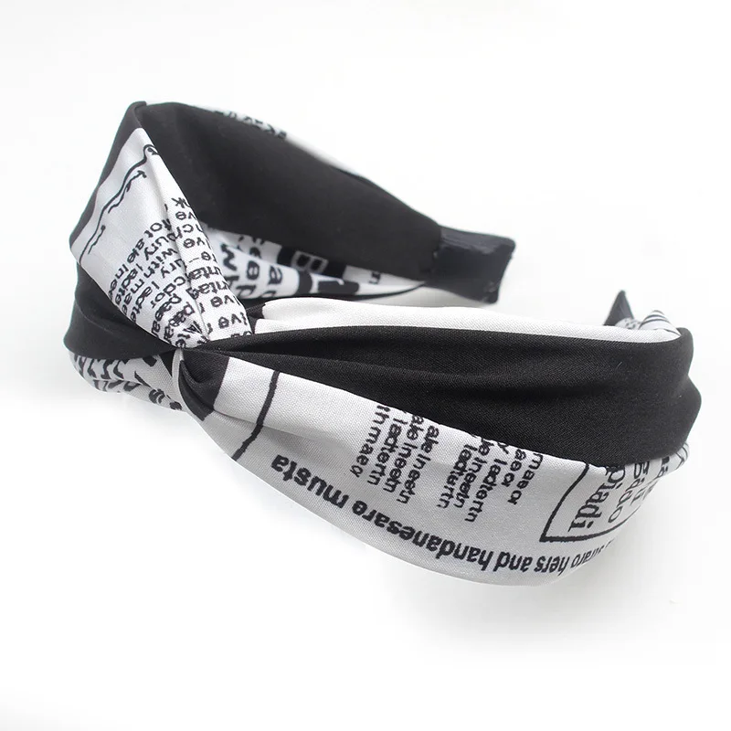 Популярные Новые товары, современная модная детская Женская повязка для волос, аксессуары, разноцветная повязка на голову на заказ