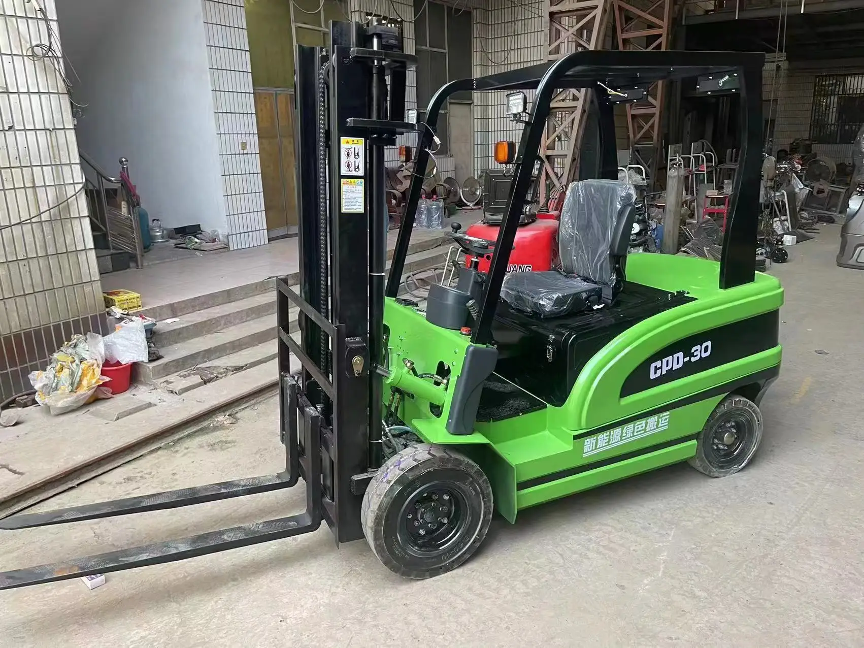 Factory Sale Forklift 1Ton 1.5ton 2ton 3ton Electric Forklift with High Quality