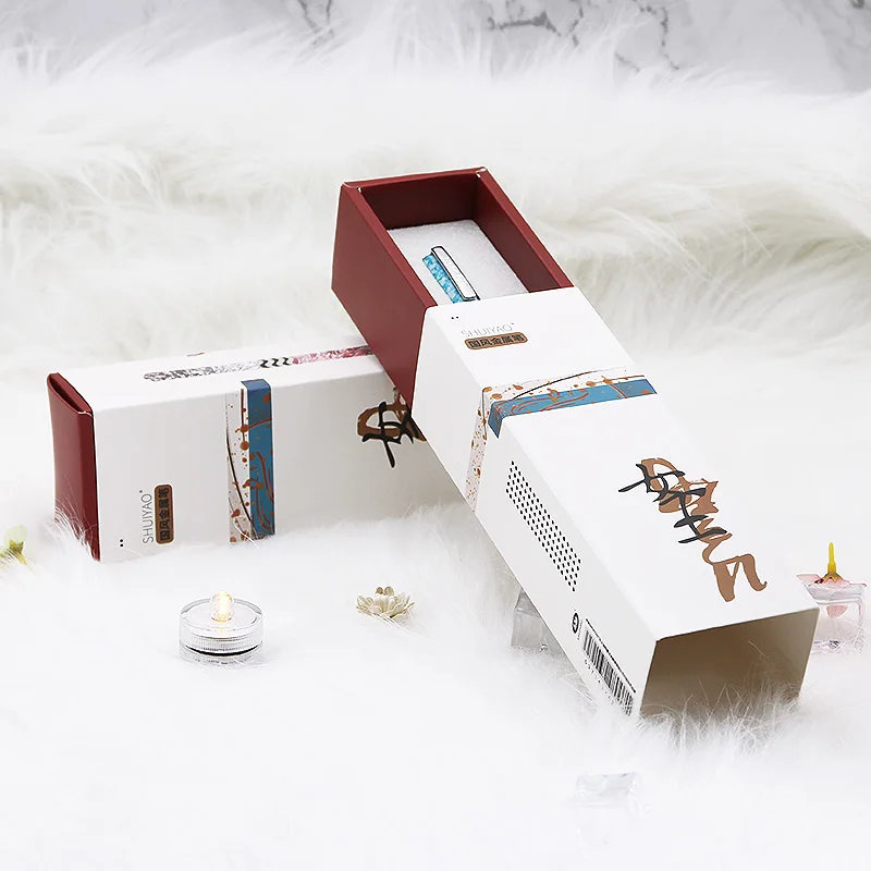 Shuiyao Design Queen China Factory Direct Gift Box Luxury Exquisite Full Brass Fountain Pen