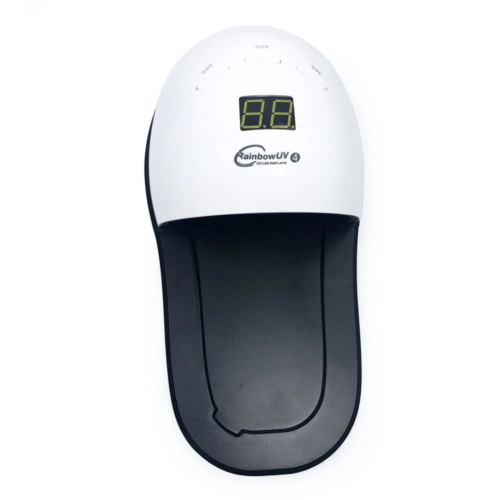 Nail Dryer 48W UV Lamp Rainbow4 Led Lamp For Gel Varnish Drying With 30 LEDs Fast Dry With Feet Bottom Lamp For Manicure