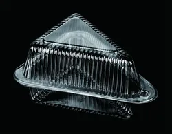 Good grade plastic cheesecake container clear caja de plastico para postres