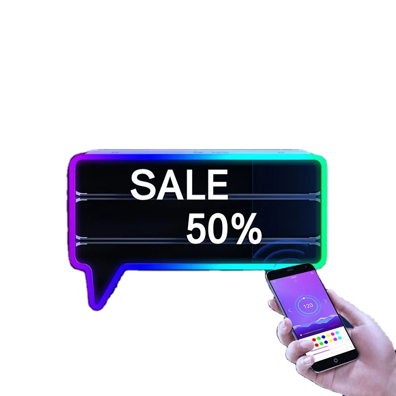 China Supply Magnetic Led Light Sign Outdoor Advertising neon signs custom logo