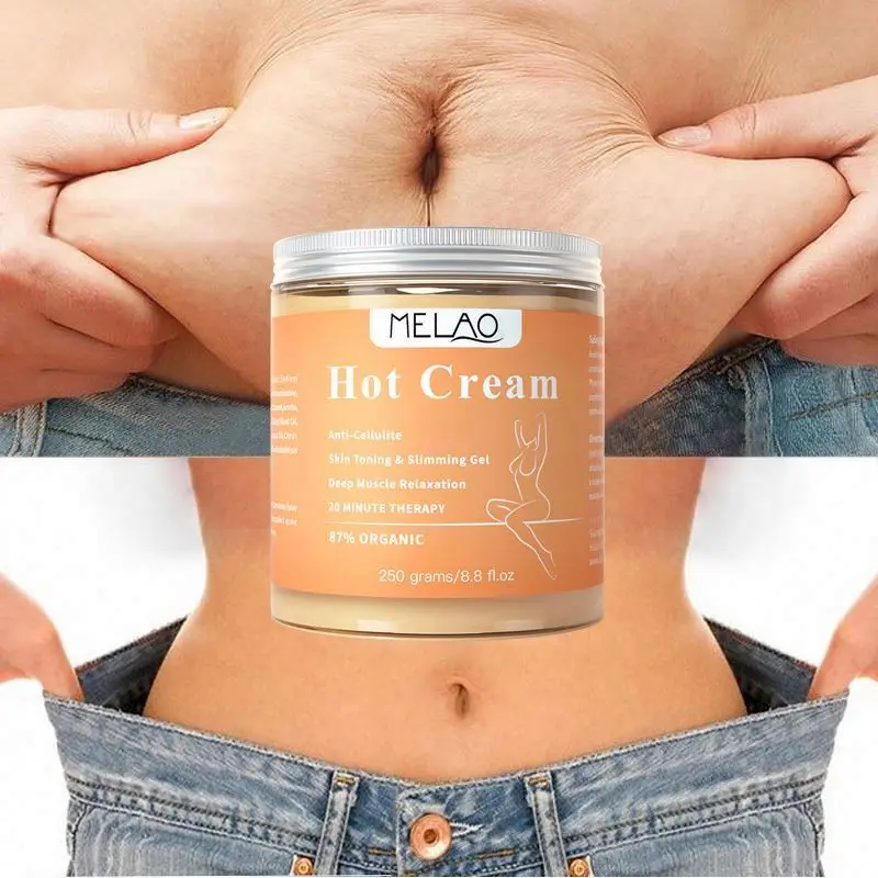 Fat Burning Flat Belly High Cellulite Firming Slimming Body Cream Private Label Fast Weight Loss Waist Fat Burning Flat Belly