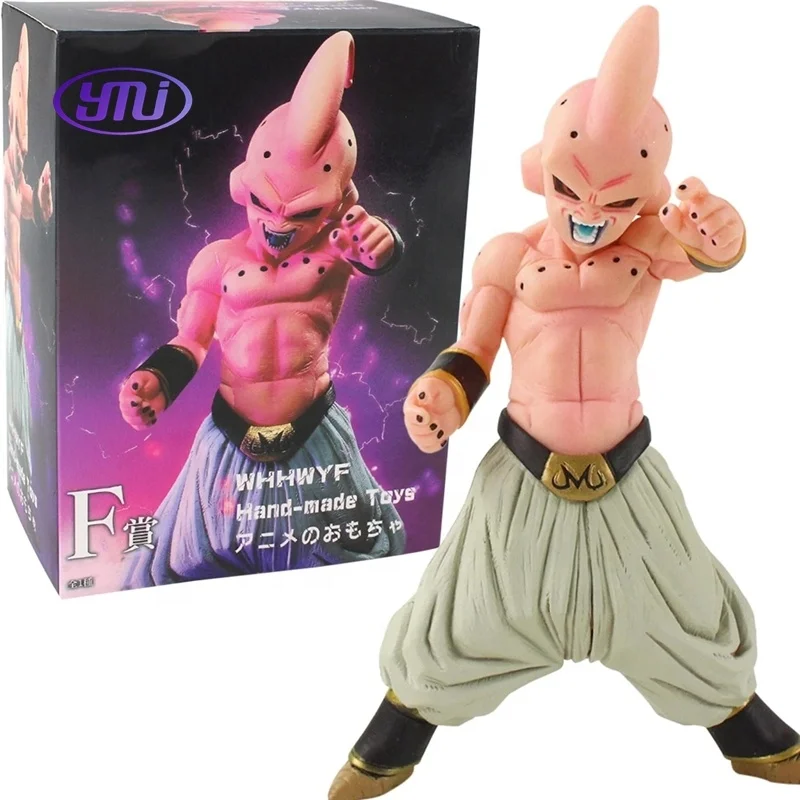 Figuras de YMJ 18.5cm For Children Majin Buu Boo PVC Toys Dragoned Collectible Model Doll Gifts anime figure action figures