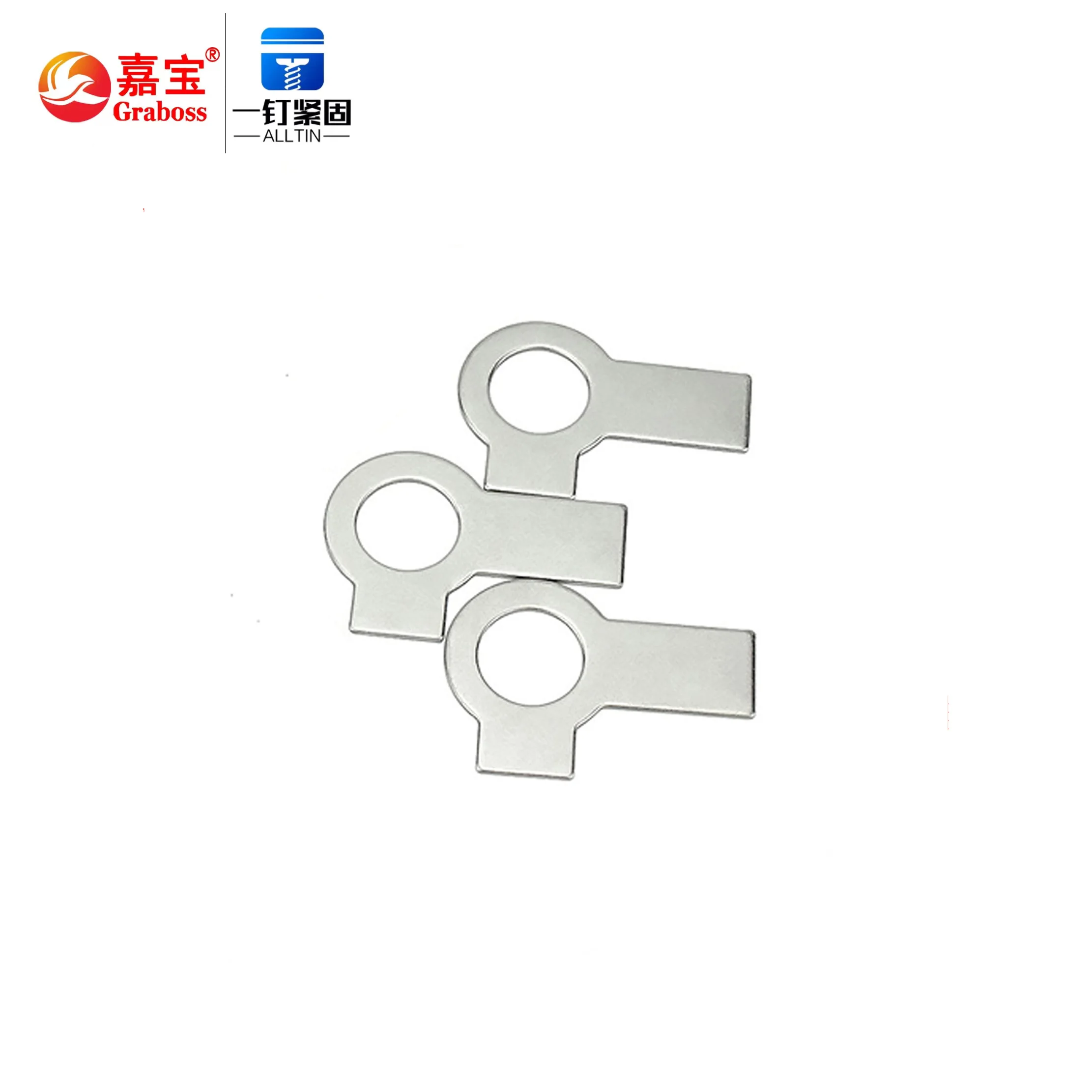 Wholesale High Quality Hot Sale 304 Stainless Steel Tab Washer With Long Tab And Wing M3/M4/M5/M6/M8/M10