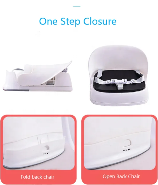 Baby Infant Portable Travel Booster Seat Travel High Chair 2-in-1