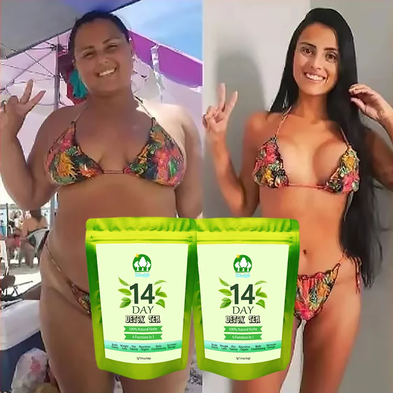 14/28 Days Natural Fast Best Effective Herbal Slimming Tea Weight Loss Liver Detox Tea Private Label Green Tea th et Ventre Plat