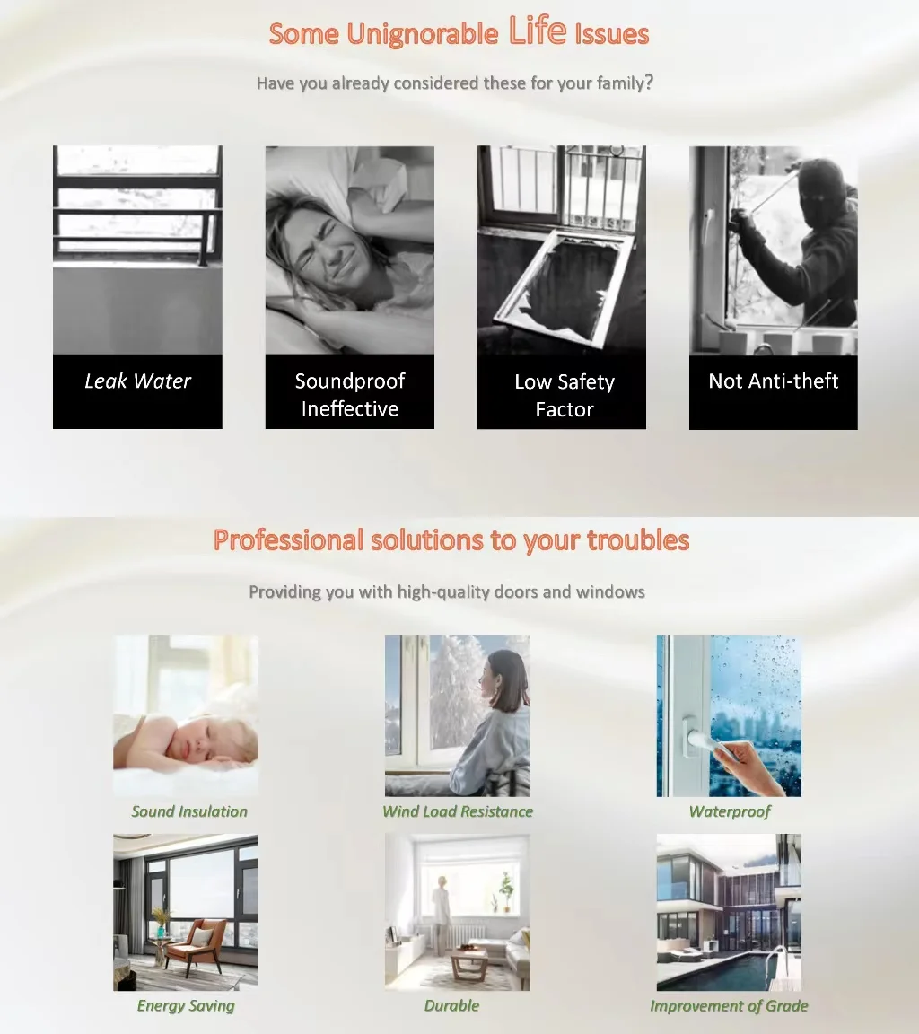 Lukliving Aluminum Interior Sliding Window With Keychain For Houses Anti-theft Security Sliding Door