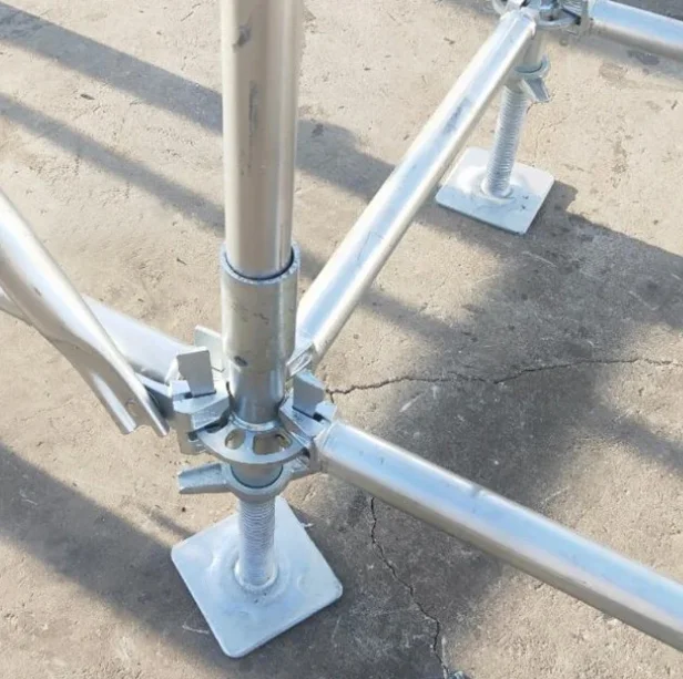 ADTO Swivel Screw Jacks with Base Plate for American Frame Scaffold System