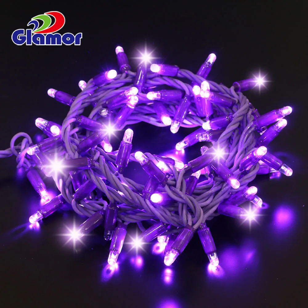 Высококачественная мигающая СВЕТОДИОДНАЯ цепочка Рождественская Светодиодная лампа с 4 + 1/5 1/9 1 мигающими светодиодными гирляндами коммерческого класса