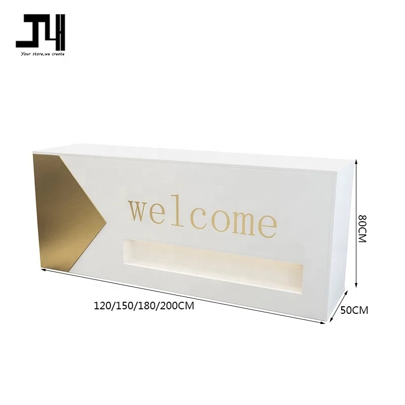 
Modern Boutique Clothes Store Pos Cashier Desk Restaurant Small Checkout Counter Grocery Checkout Counter for Supermarket 
